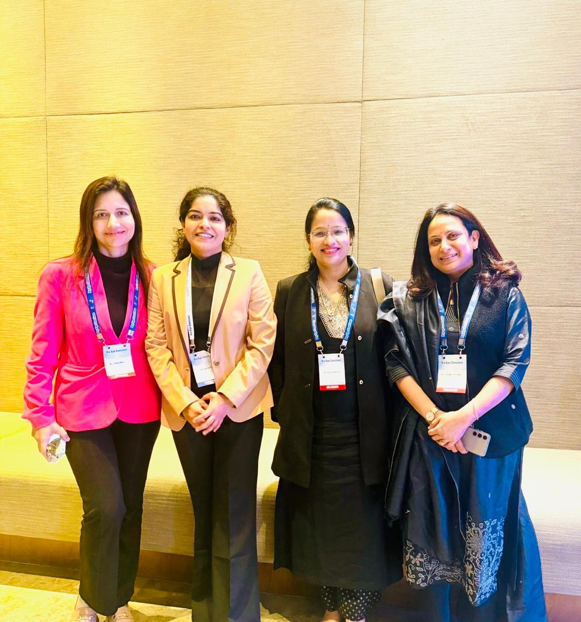 Best Female Ophthalmologist in Meerut attending WOS Rajasthan